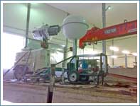 Перевозка систем автономного освещения строительных площадок со склада в Реутово на выставку ВВЦ.